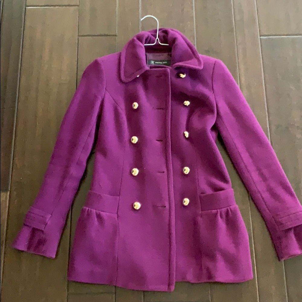 Purple Comfy Trench